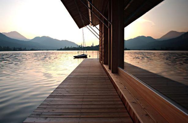 Seehotel Enzian Weissensee Exterior foto