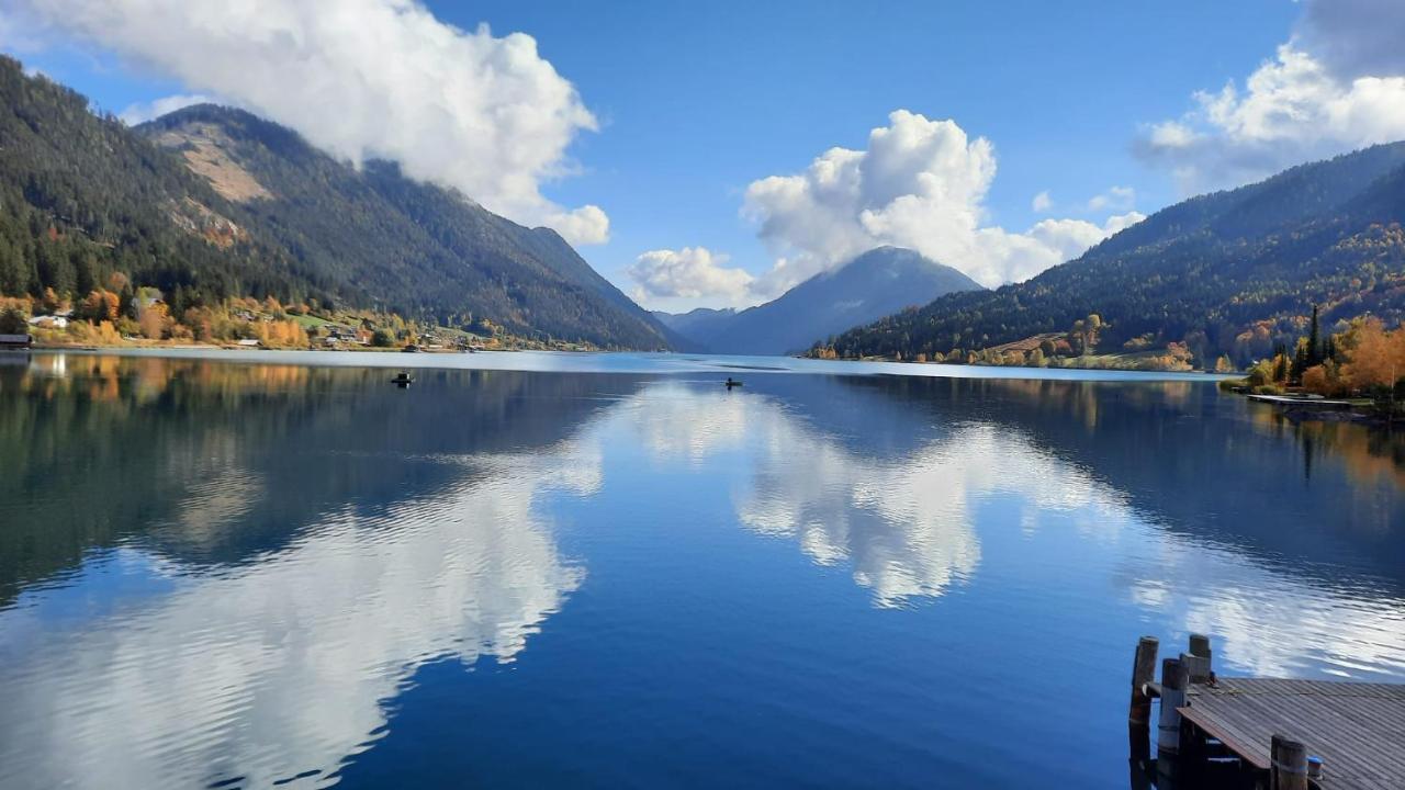 Seehotel Enzian Weissensee Exterior foto