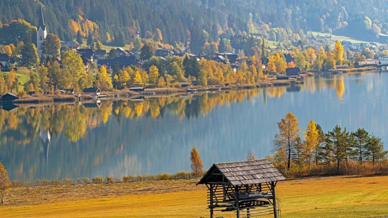 Seehotel Enzian Weissensee Exterior foto