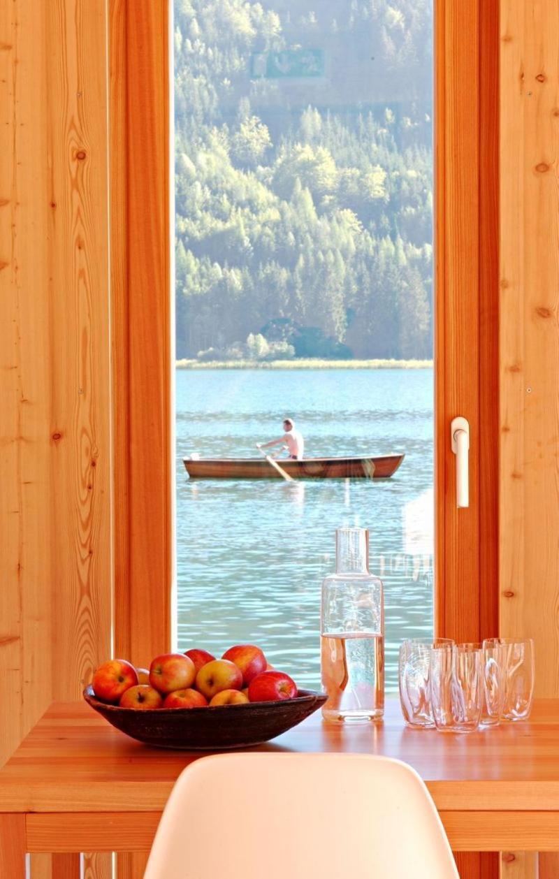 Seehotel Enzian Weissensee Exterior foto