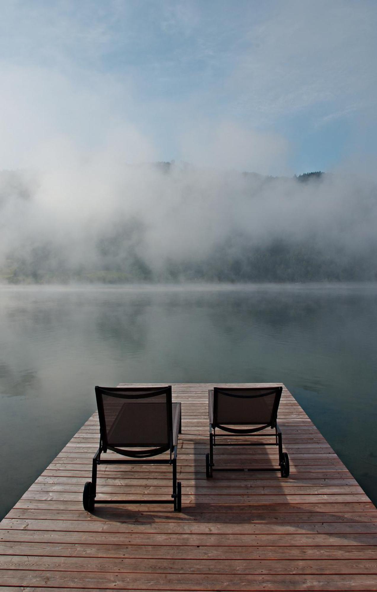 Seehotel Enzian Weissensee Exterior foto