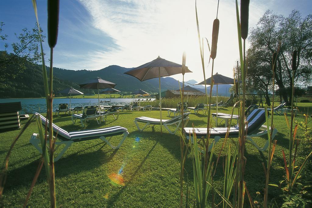 Seehotel Enzian Weissensee Exterior foto