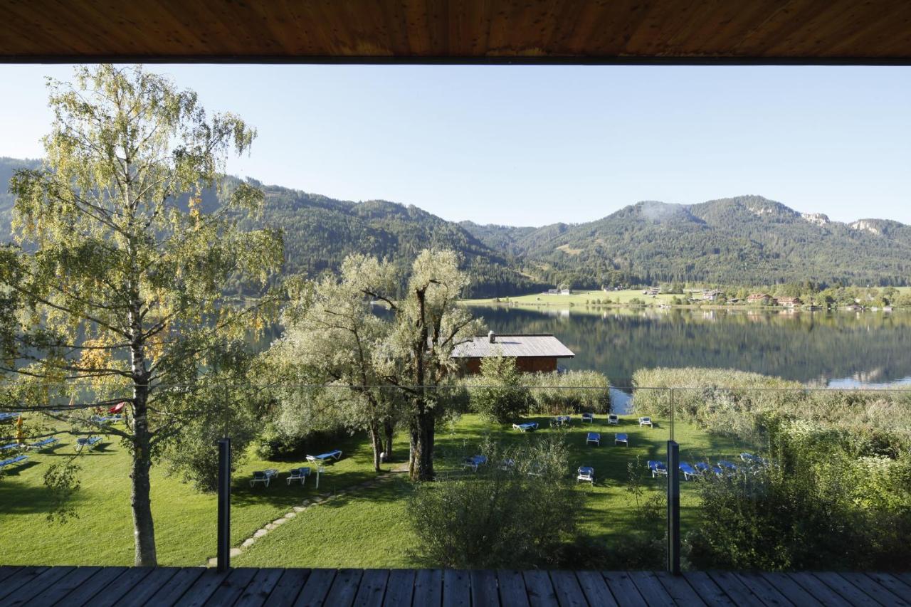 Seehotel Enzian Weissensee Exterior foto