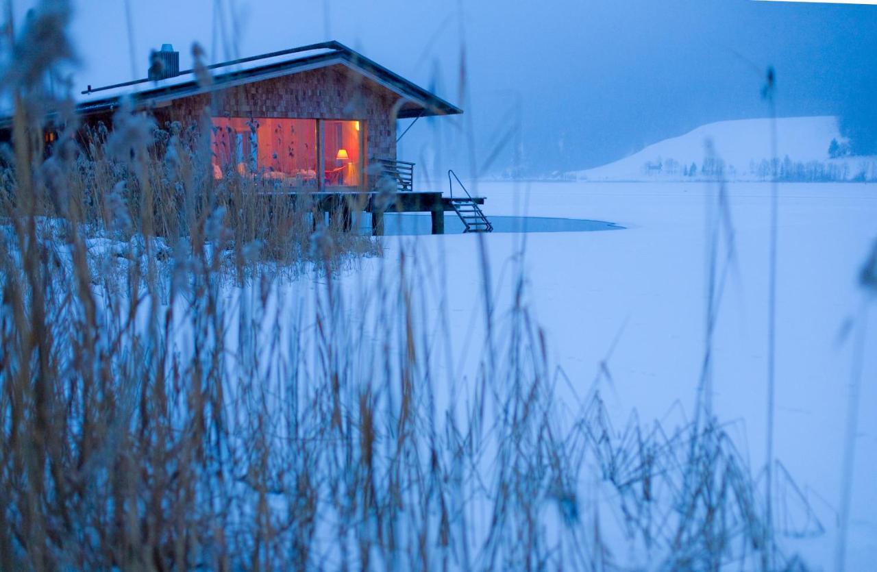 Seehotel Enzian Weissensee Exterior foto